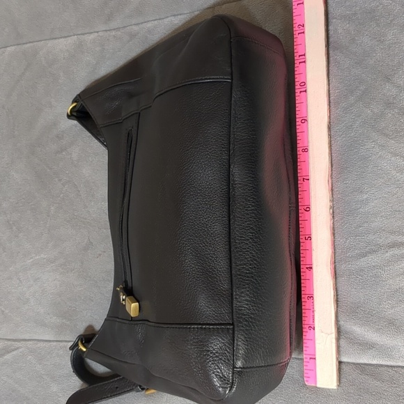 Etienne Aigner Black Leather Shoulder Bag - Picture 6 of 11